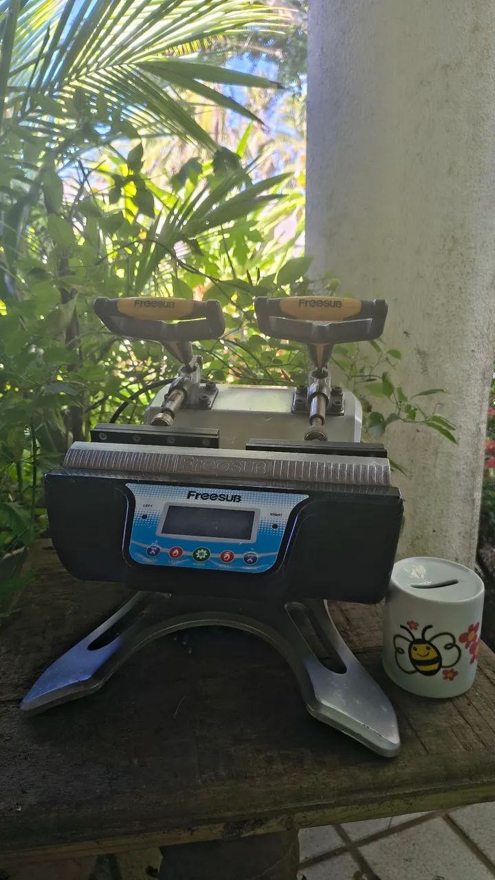 PRENSA DE CANECA DUPLA PROFISSIONAL - SUBLIMAÇÃO - Foto 2