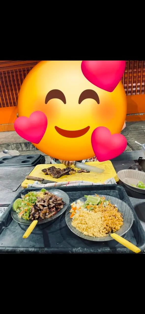 Vendo de churrasco completo