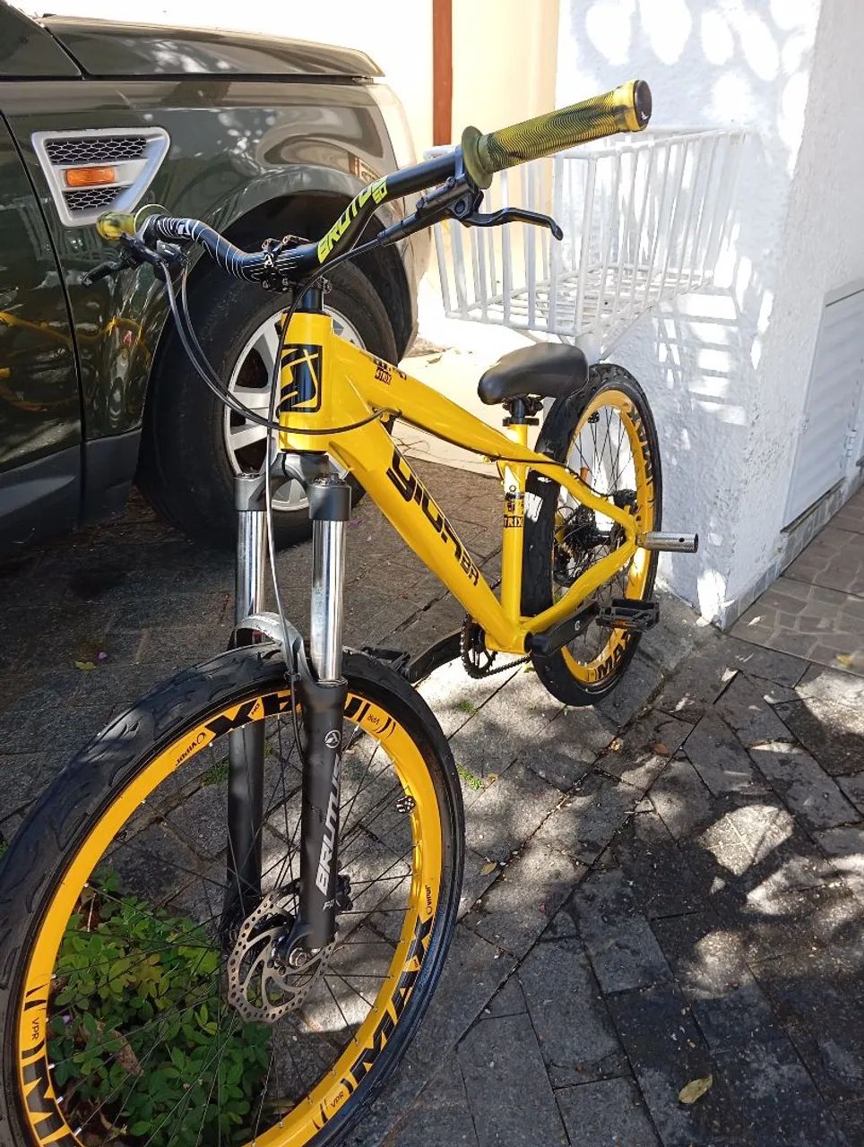 Bike gios aro 26 amarela 