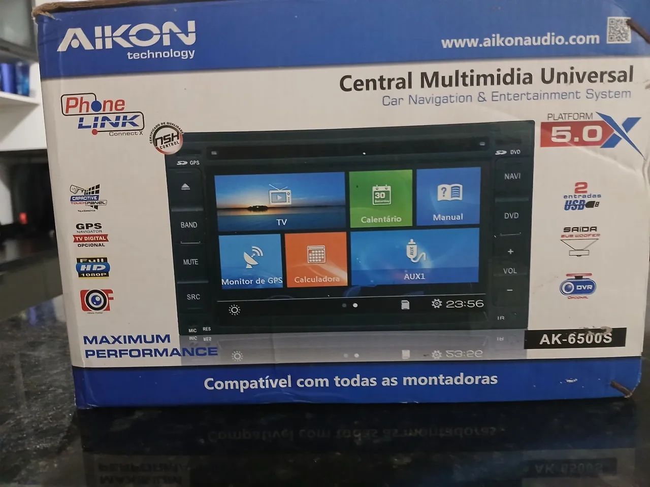 Central Multimídia Aikon AK6500S - Foto 5