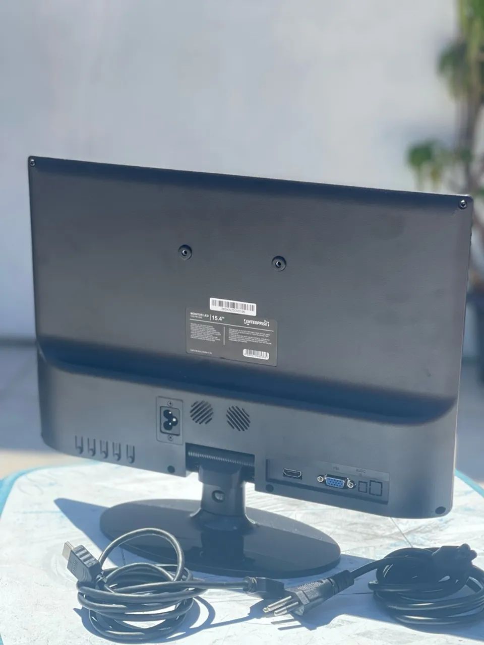 Monitor Enterprise 15,4? HDMI e VGA ? Funcionando