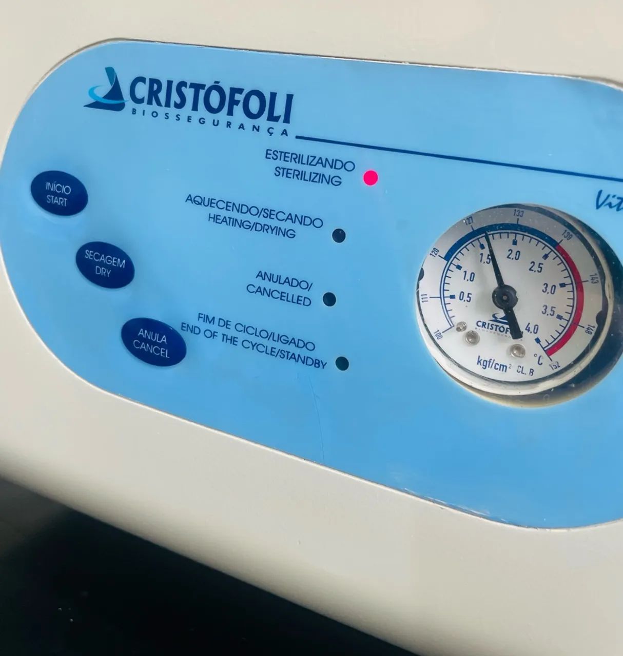 Autoclave Cristófoli Vitale 12 Litros  - Foto 3