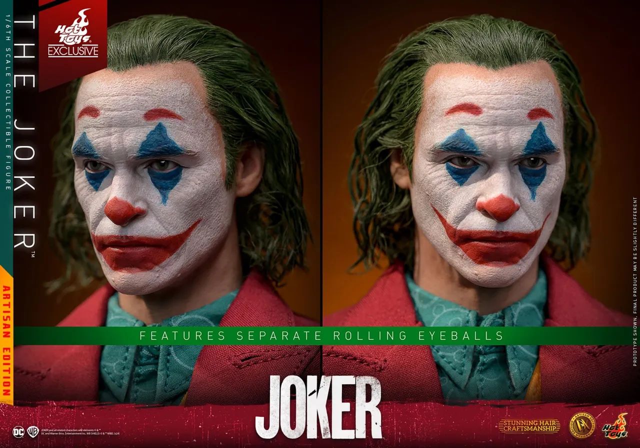 Hot toys joker joaquin phoenix artisan dx43 sp edition  - Foto 3