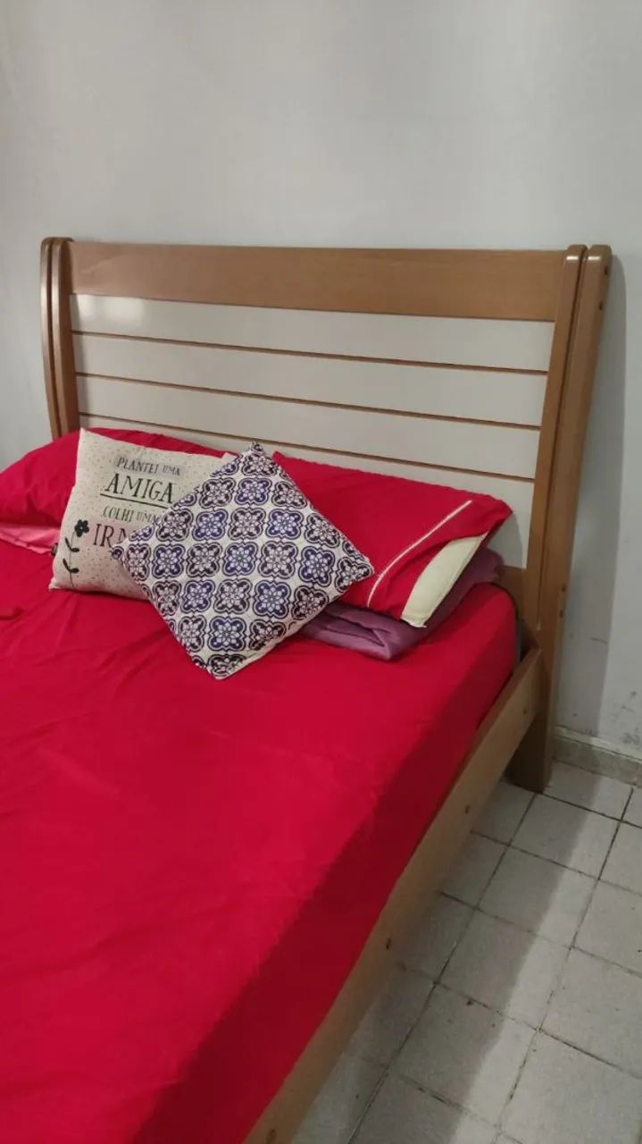 MÓVEIS PARA QUARTO - CAMA + GUARDA-ROUPA + CRIADO-MUDO - Foto 3