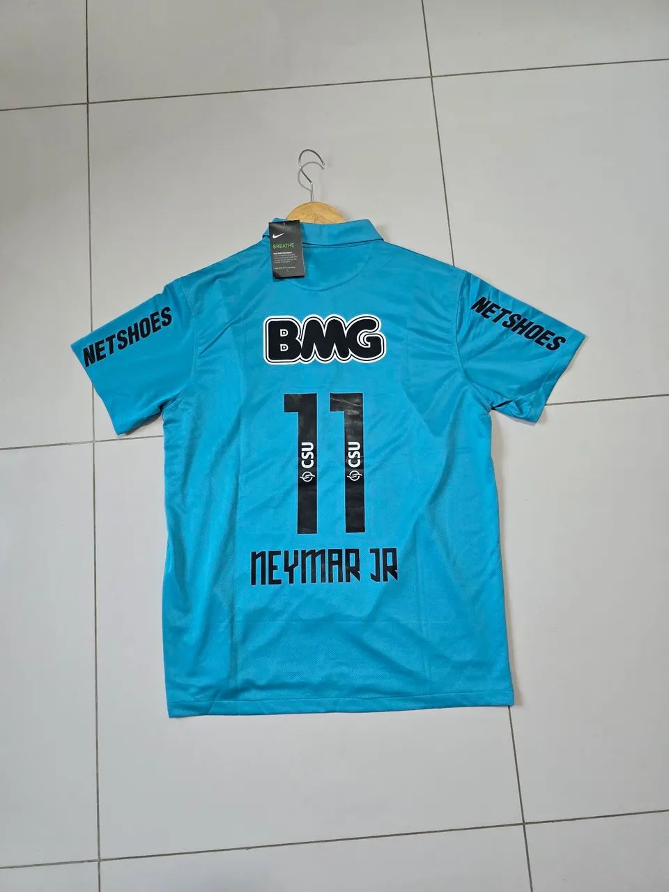 Camisa do Santos 2012, personalização do neymar jr - Foto 2