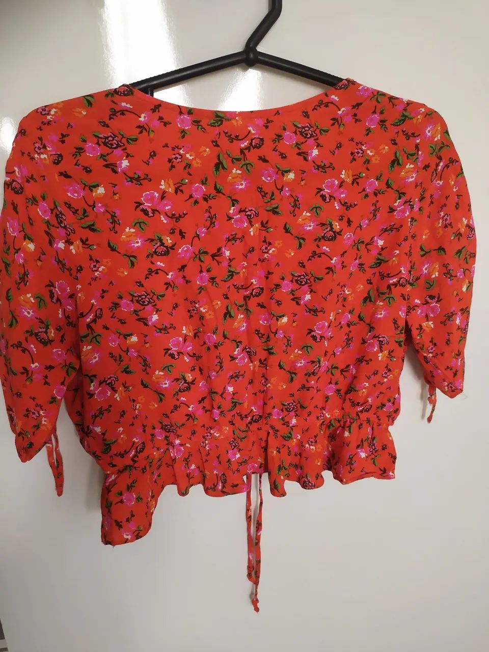 cropped florido laranja M, marca Jumps - Foto 2