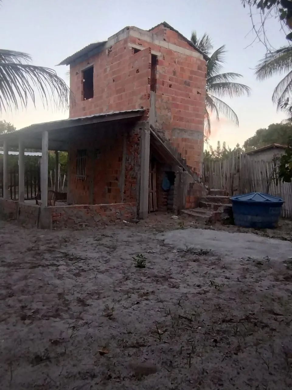 Terreno c/ casa inacabada - Foto 5