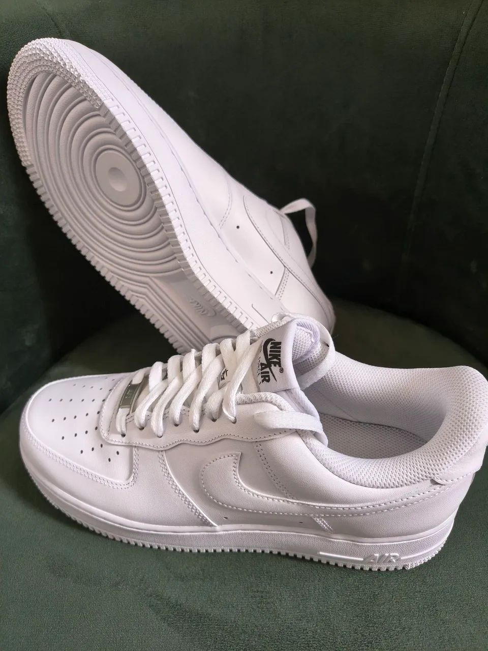 Vendo Tênis NIKE Air Force 1 Flyease Triple White ORIGINAL  - Foto 4