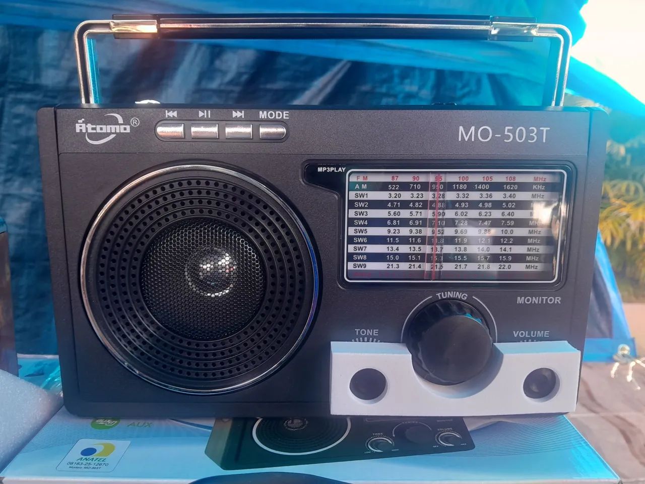 Radio retro am fm cabo de força   - Foto 2
