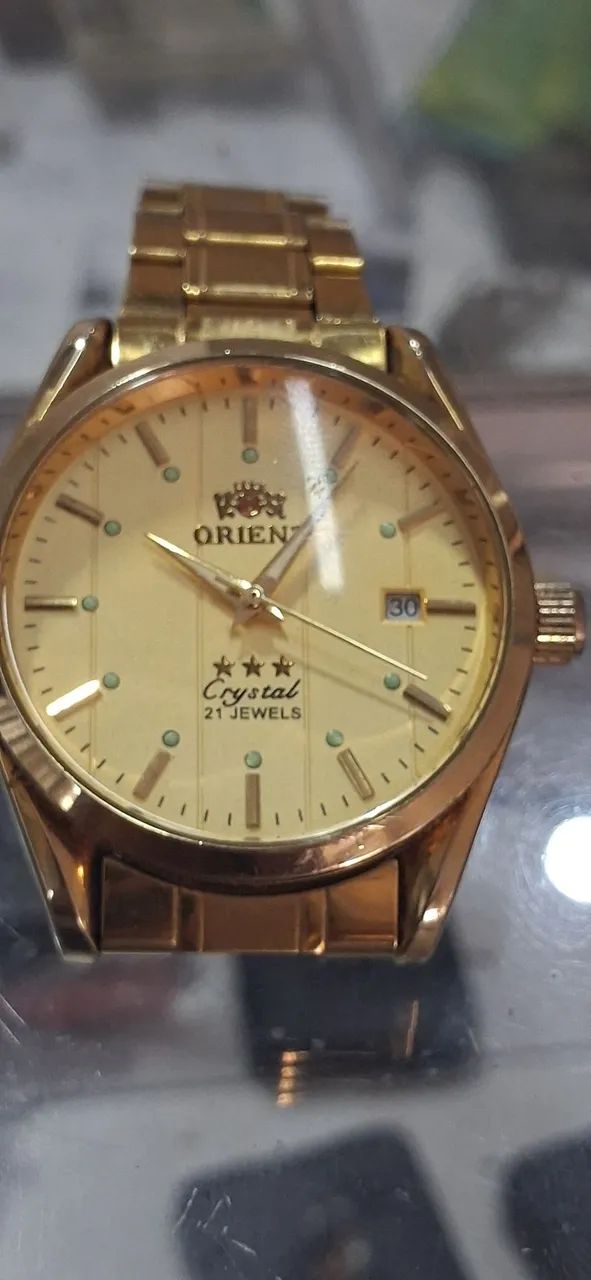 Relógio masculino orient automático e mecânico  - Foto 2