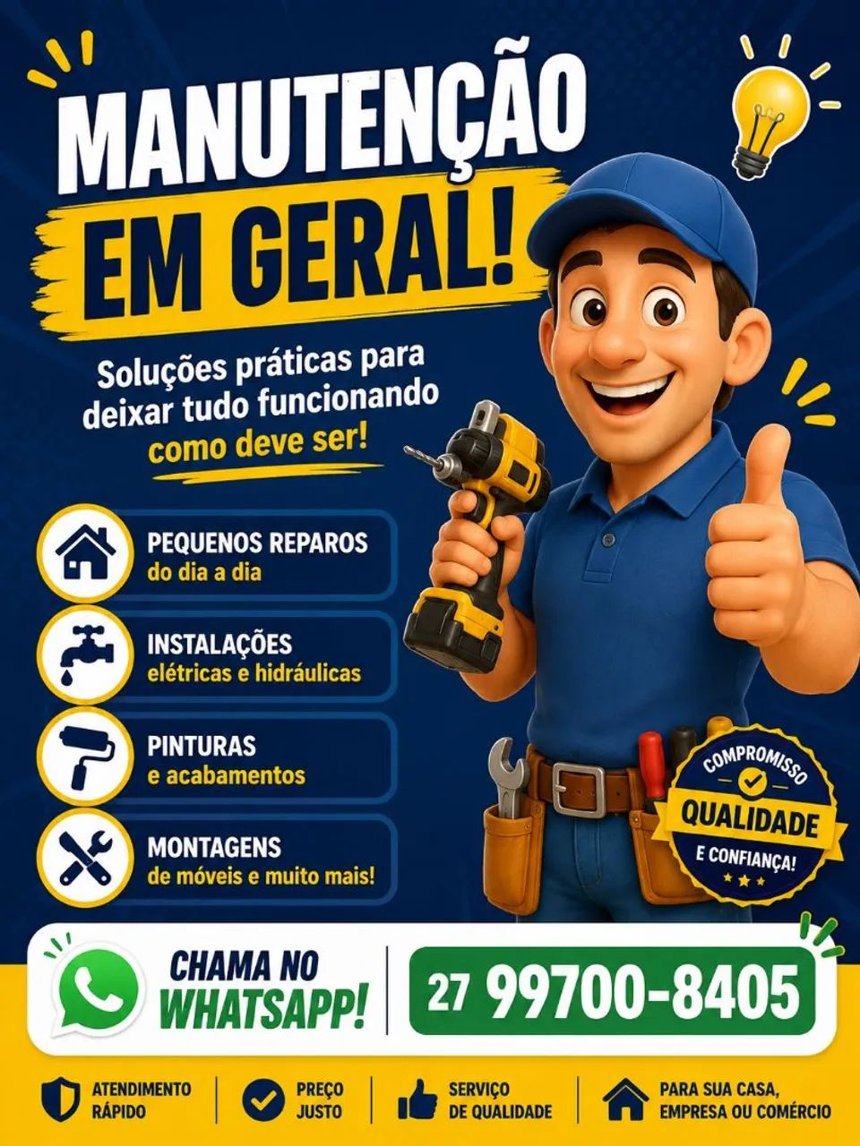 Vendo um pacote de serviços 