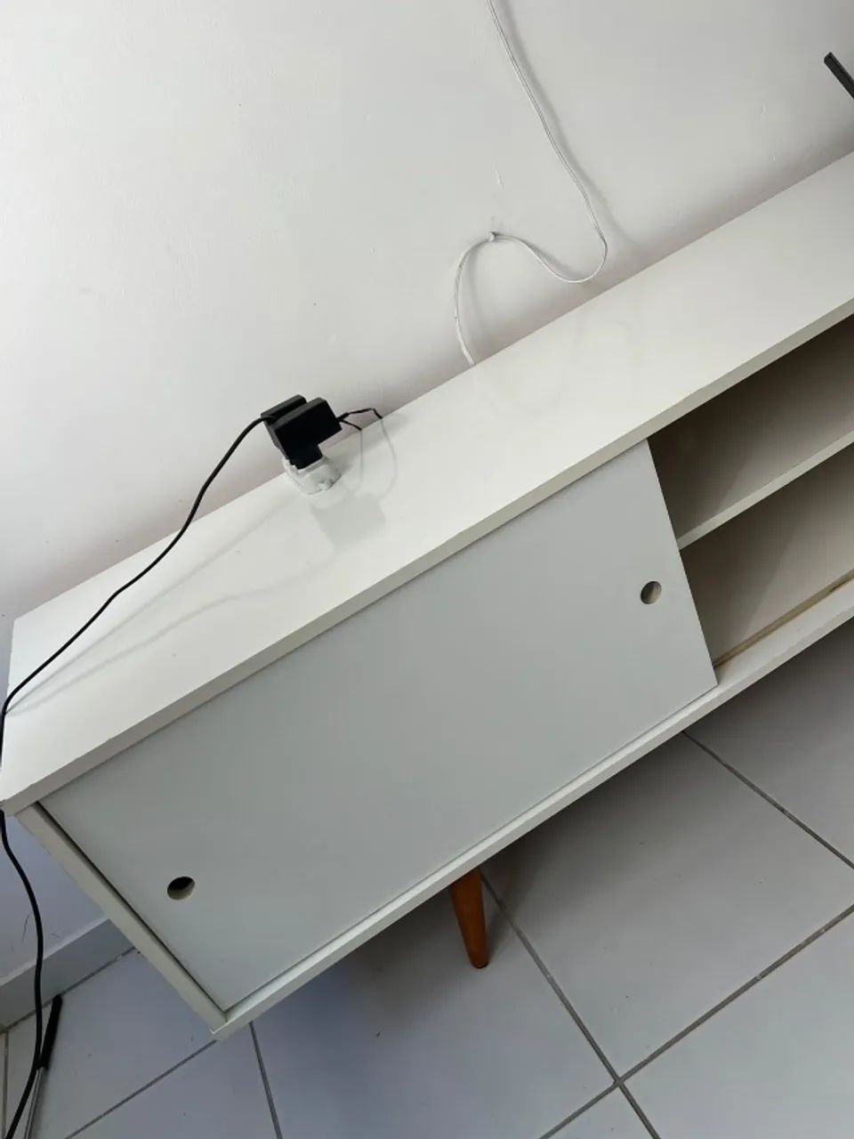 Vende-se rack branco mobly  - Foto 3