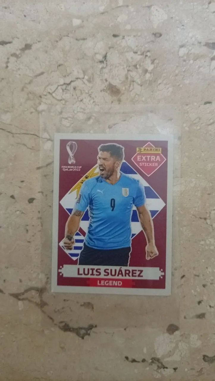 Figurinha Luis Suárez Bordo de 2022