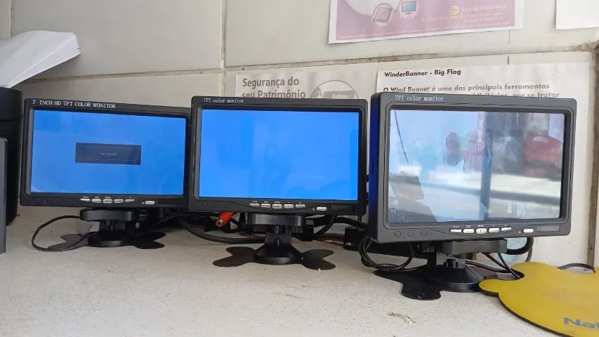 monitor com hdmi e vga  colorido TFT de 7 polegadas, amplamente utilizado - Foto 3