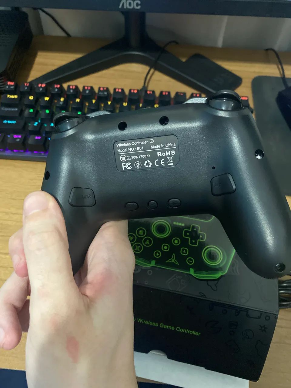 controle NOVO para pc e console   - Foto 2