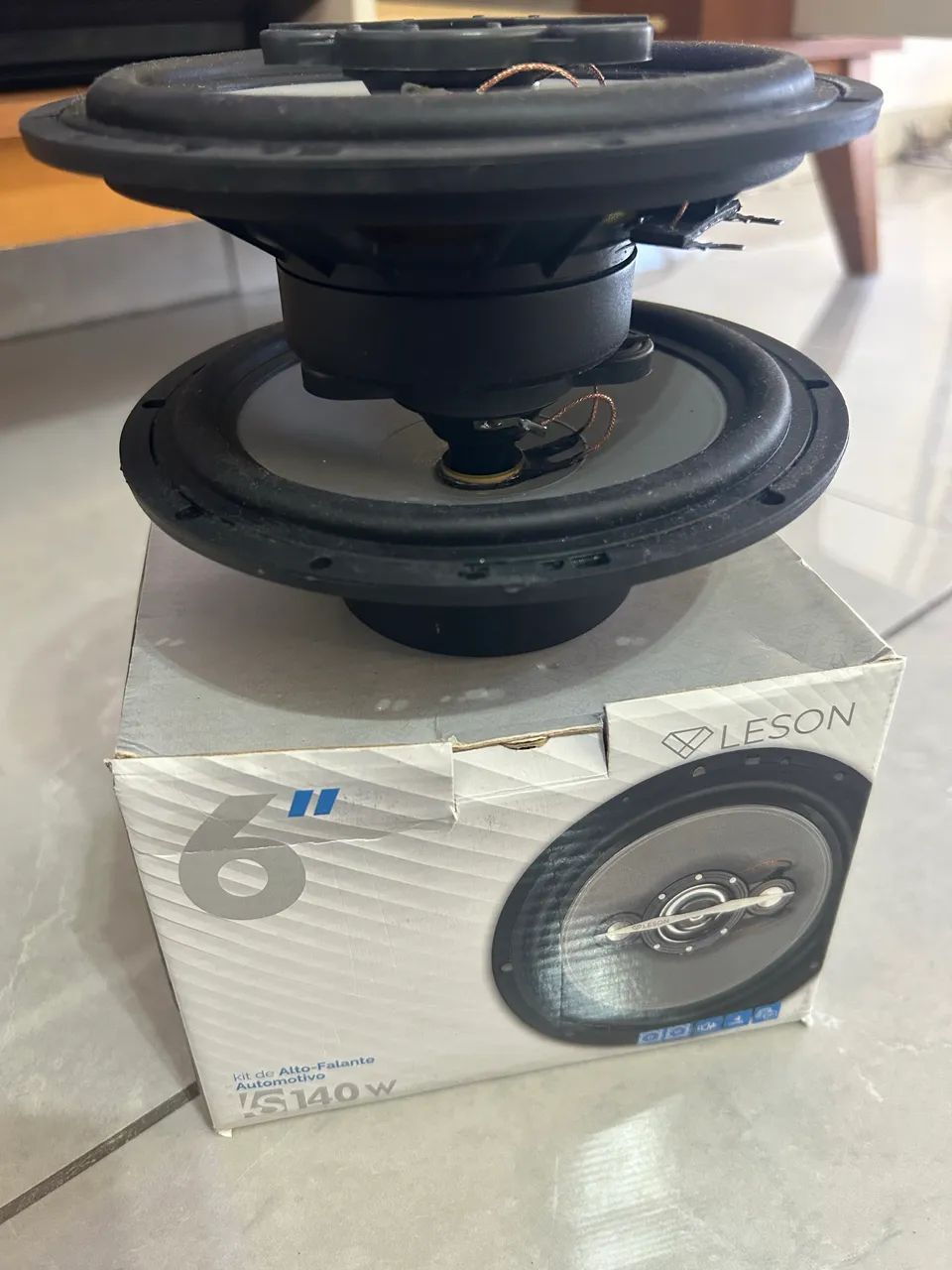 Auto falantes Leson 2x70w RMS