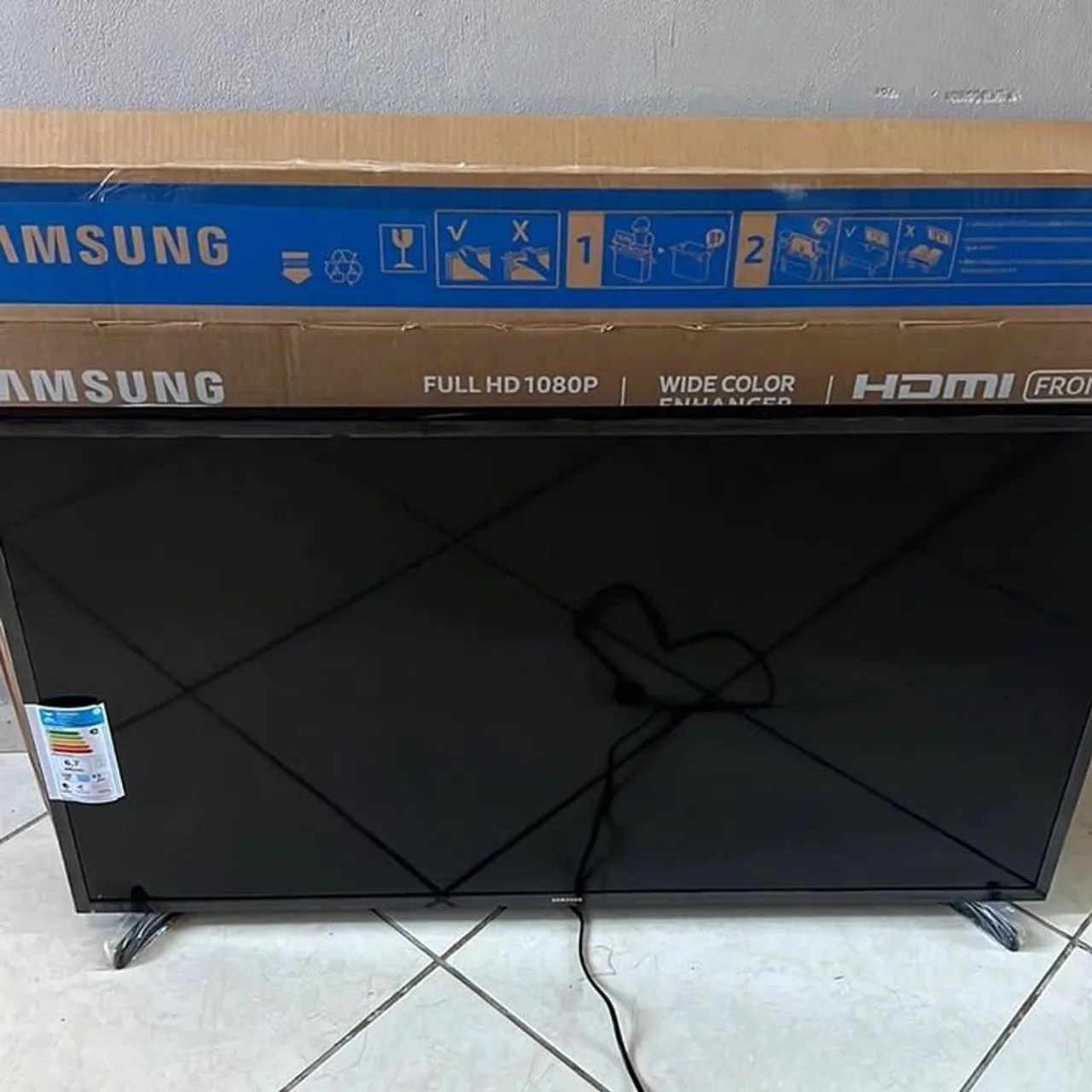 Tv Samsung 42 polegadas, nova acompanha nota fiscal 