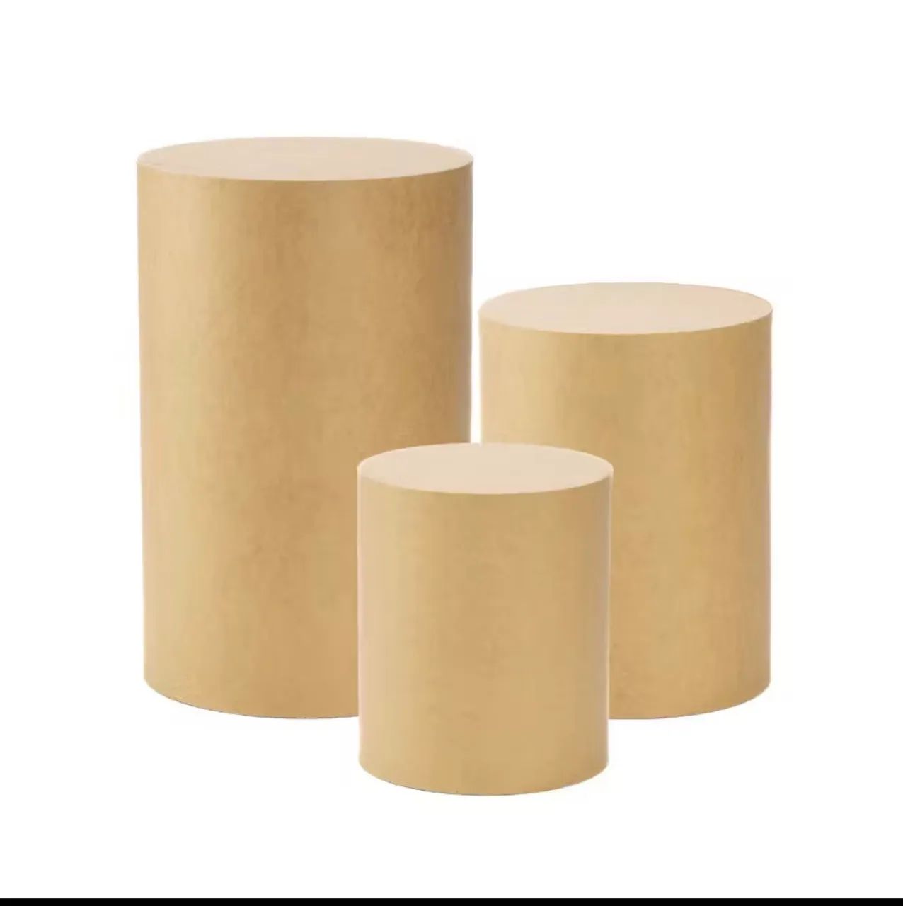 Trio de Cilindros em MDF