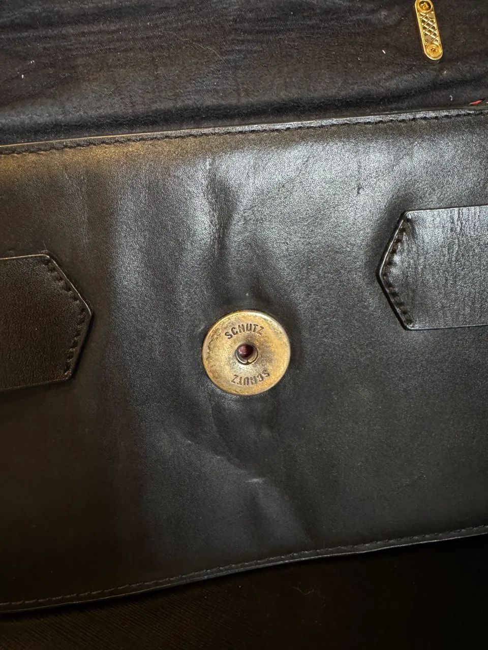 bolsa schutz couro legítimo - Foto 4