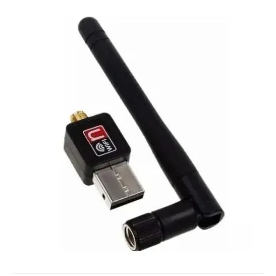 ADAPTADOR ANTENA WIFI UBS 2.0 WIRELESS 802.IIN - Foto 4