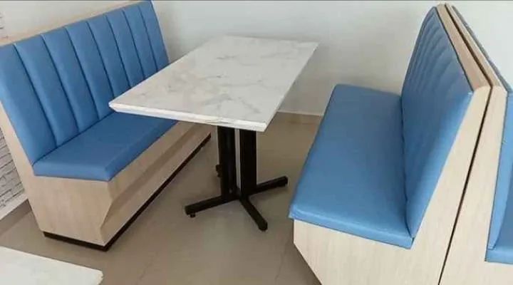 Conjunto mesa e poltronas booth - Foto 2
