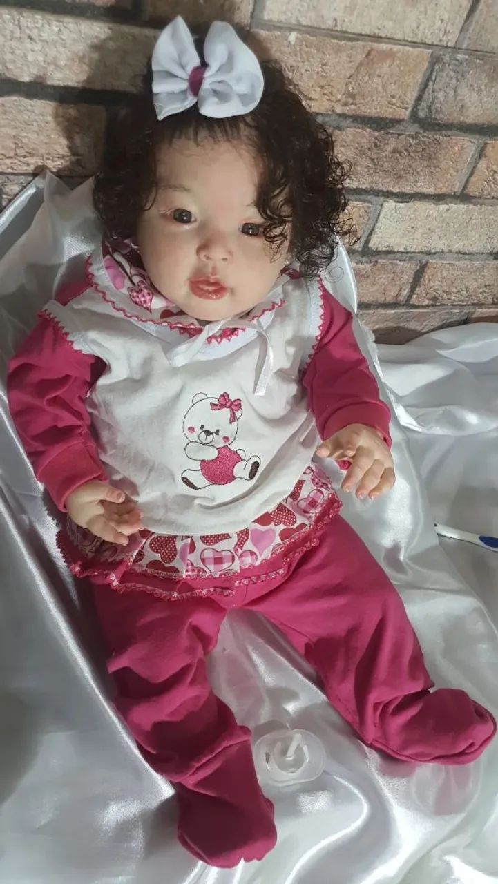 Boneca Bebê Reborn pronta entrega 