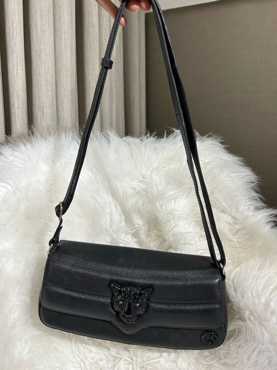 Bolsa Baguete Leopardo Carmens Stephens  - Foto 3