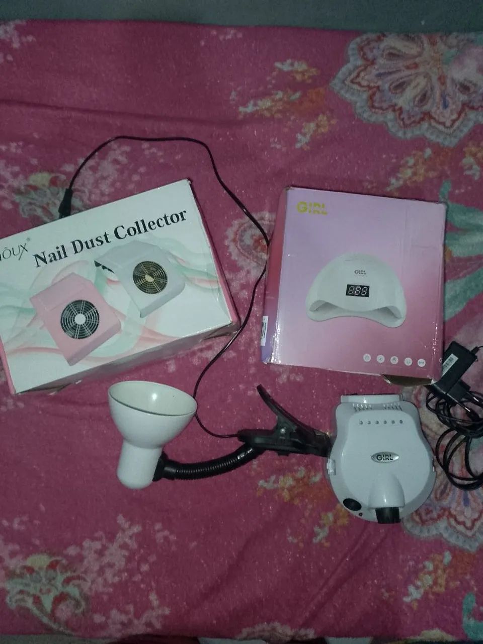 Kit para alongamento de unhas 4 itens 