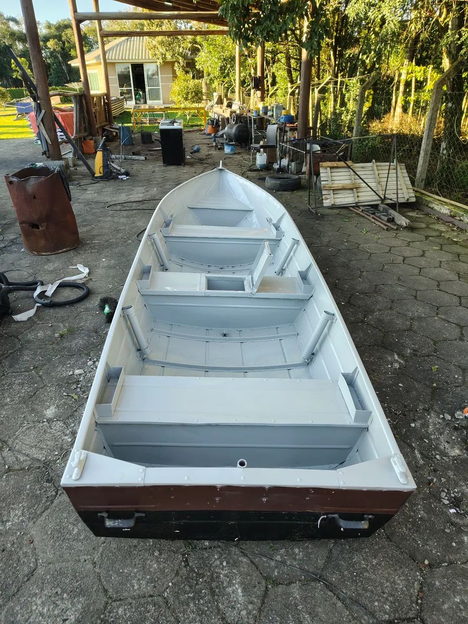 Barco 5 metros de alumínio 