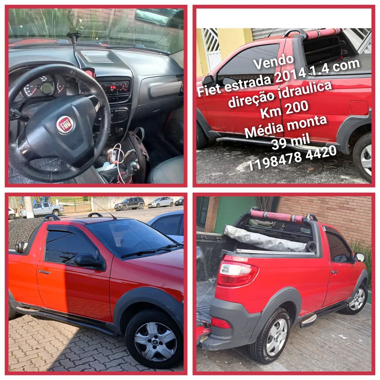 Fiat Strada Working 1.4 MPI Fire Flex 8V CS 2014