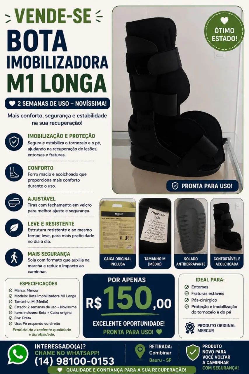Bota ortopédica