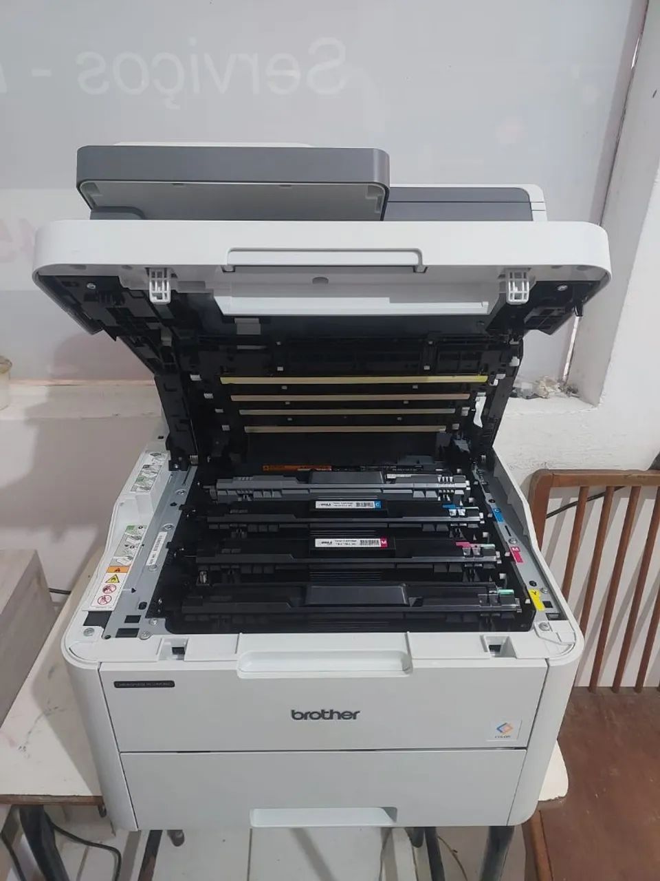 Multifuncional brother dcp L3551 CDW collor - Foto 2