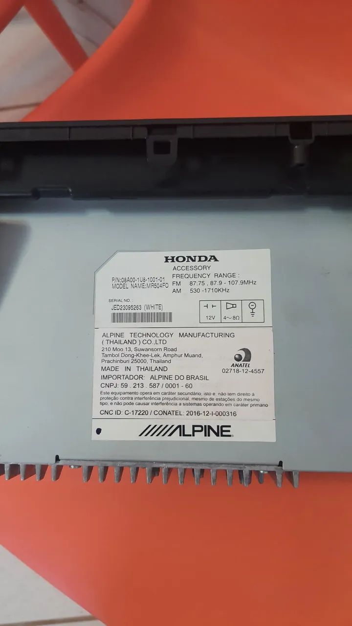 Som Honda Original - Foto 4
