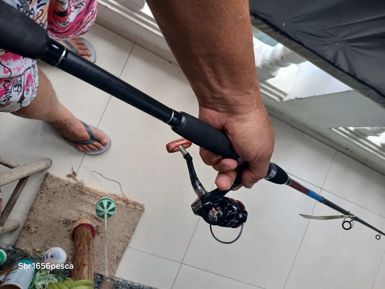 Kit de pesca lamazon molinete