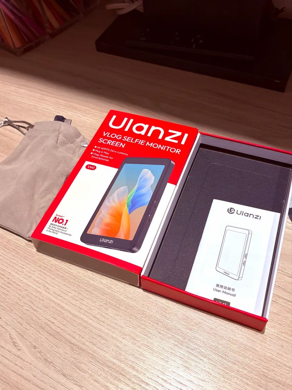 Monitor Vlog Selfie Mirror Ulanzi - Foto 3