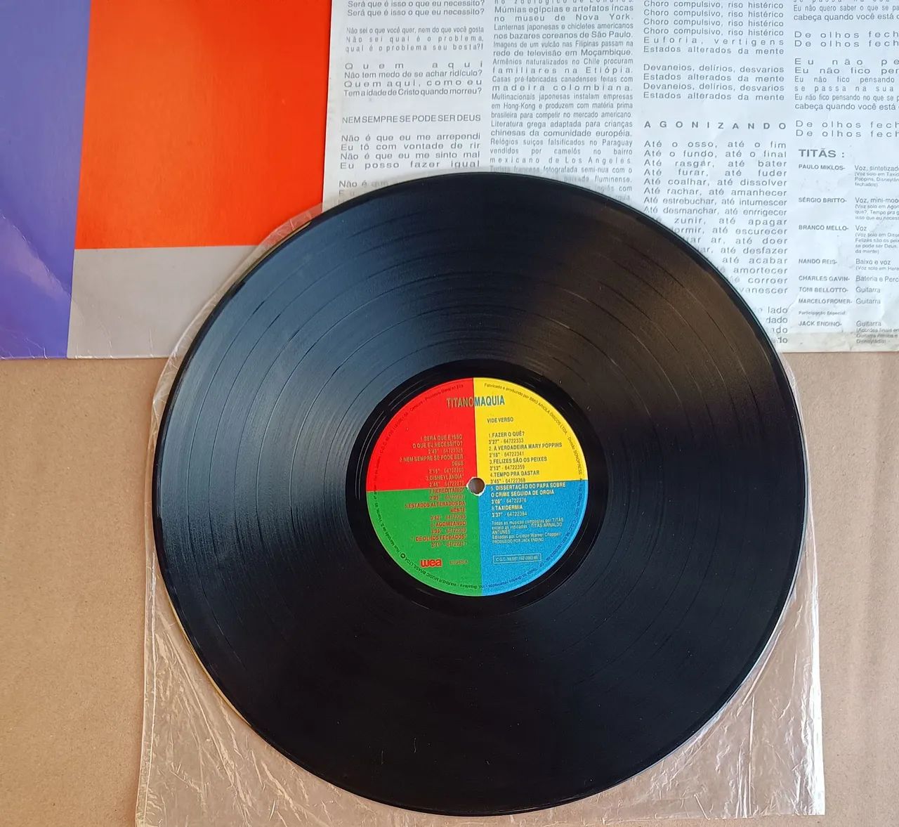 LP Titãs - Disco de Vinil  - Foto 3