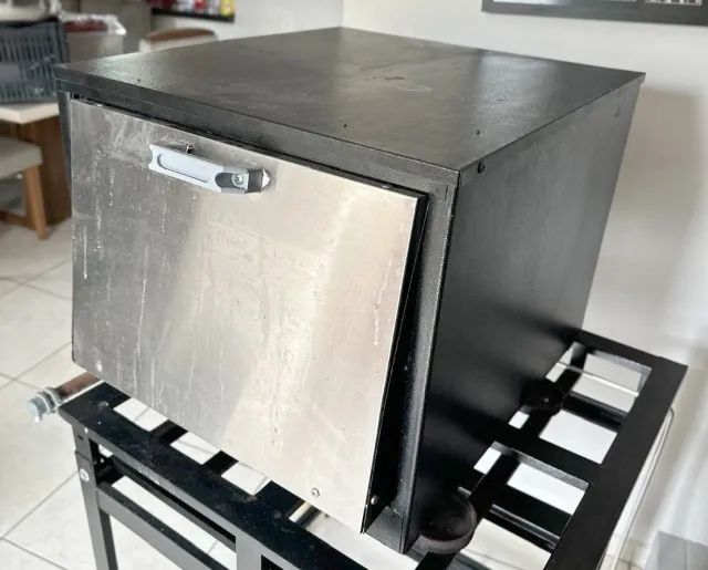 Forno Médio 80 Litros Baixa Pressão com Tampa de Inox Cefaz FRG-11 Forno Médio 80 Litros B - Foto 3