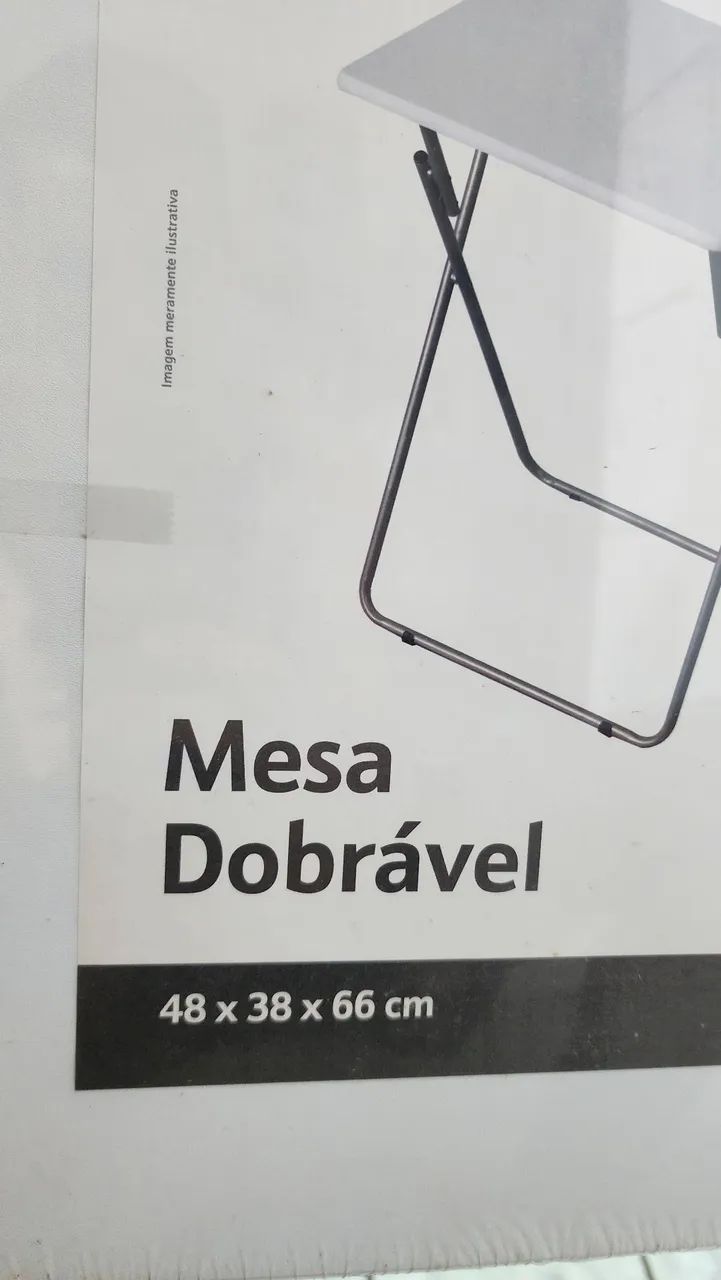 Mesa Dobrável Multiuso Semi Nova  - Foto 2
