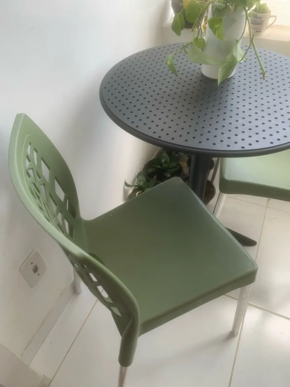 Mesa e cadeiras para varanda  - Foto 2