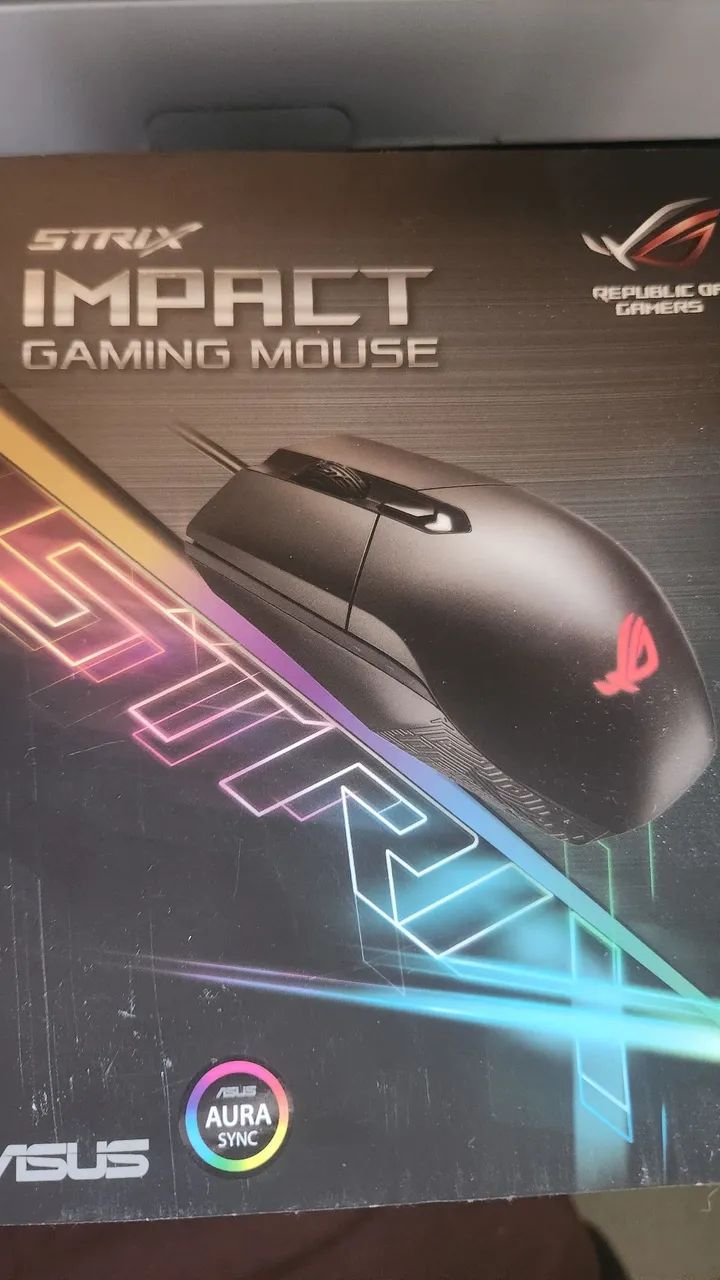 Vendo mouse asus rog strix impact - Foto 2