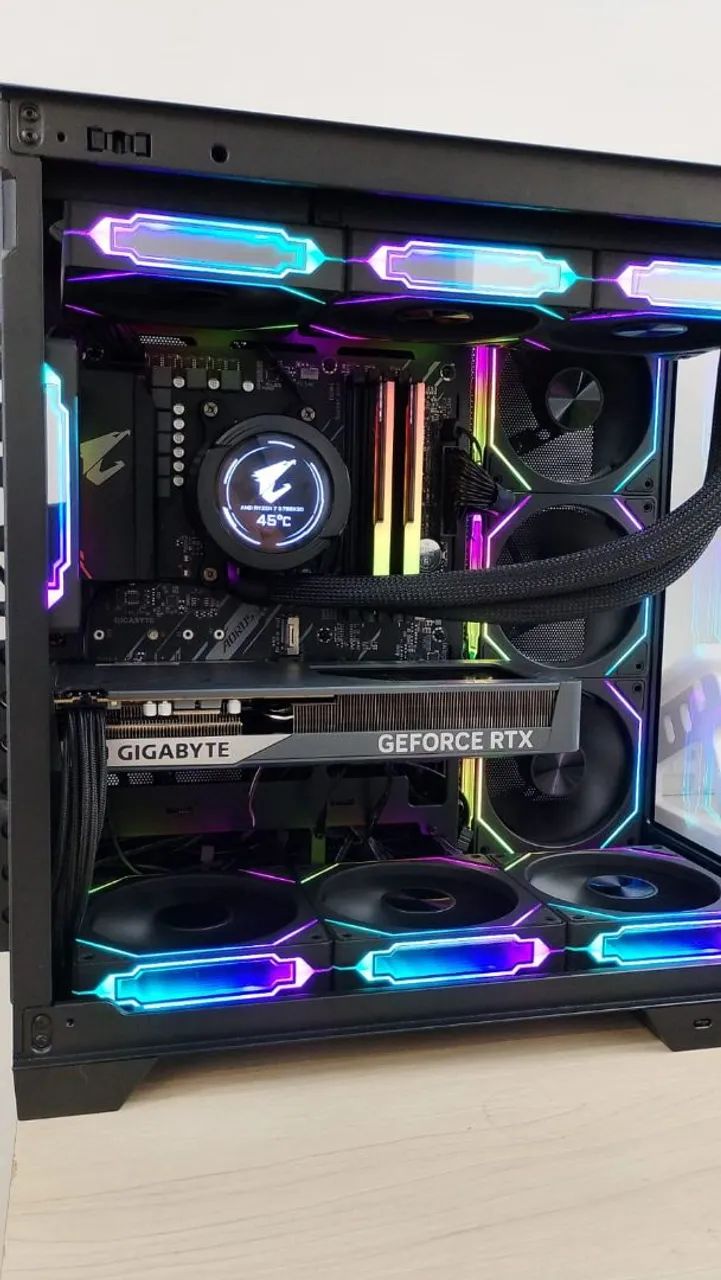 CPU Gamer Ryzen 7 5700x + RTX 5060 ( Sem Memória RAM ) - Foto 4