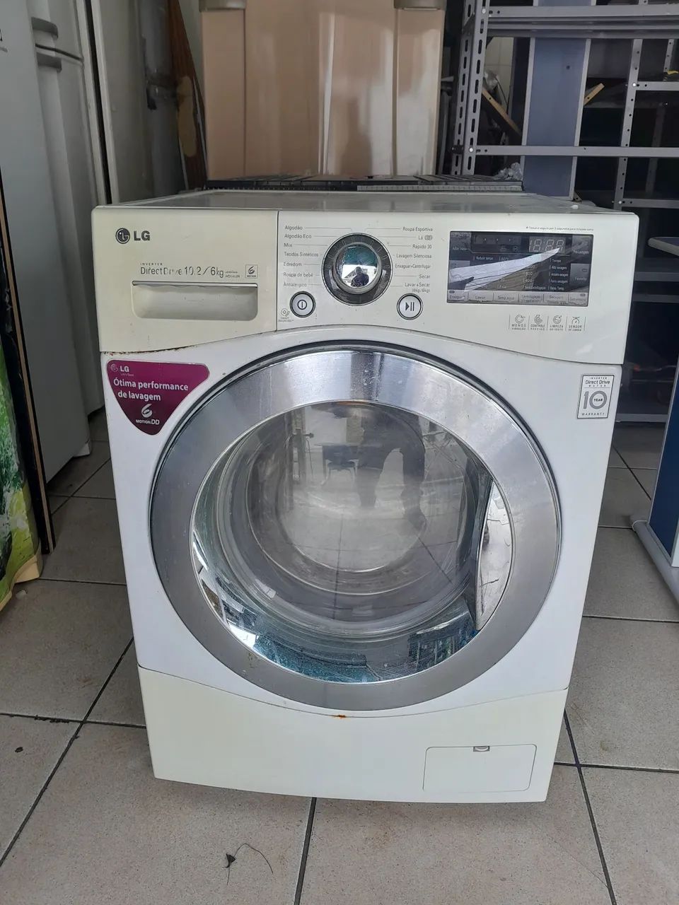 Maquina  defeito 