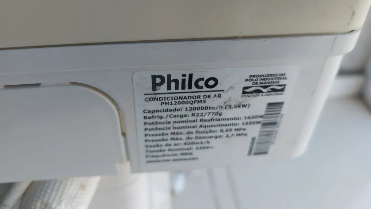 Ar cond Split 12k Seminovo com Garantia e NF - Foto 2