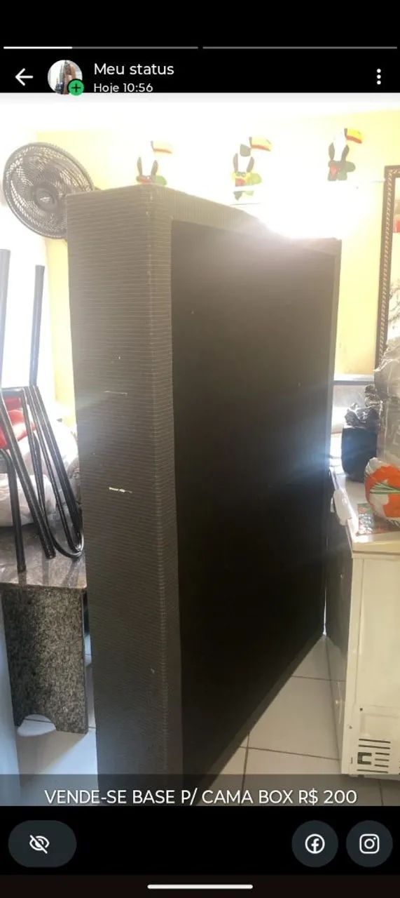 Base cama box para venda 