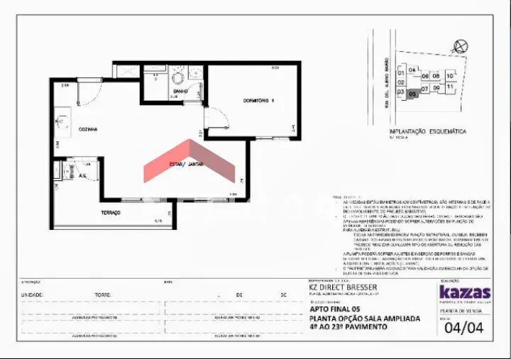 Apartamento em Rua Coronel Albino Bairão - Belenzinho - São Paulo/SP - Foto 9