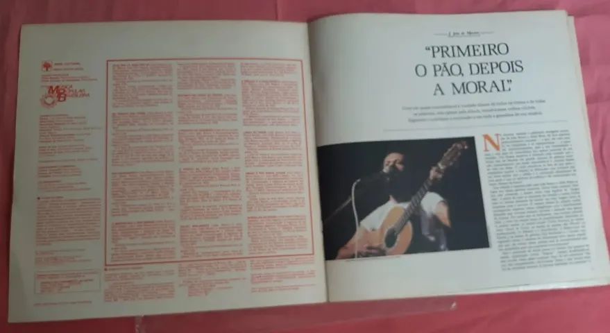 2 Lps de Vinil Gilberto Gil João Bosco História Da Mpb - Foto 5