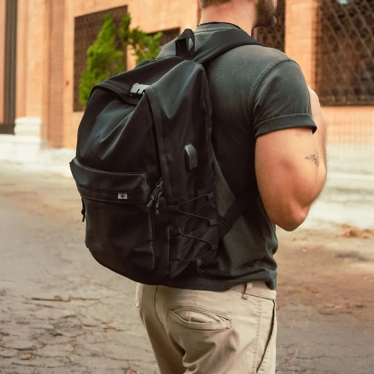 Mochila Flex Gshield Preta  - Foto 5