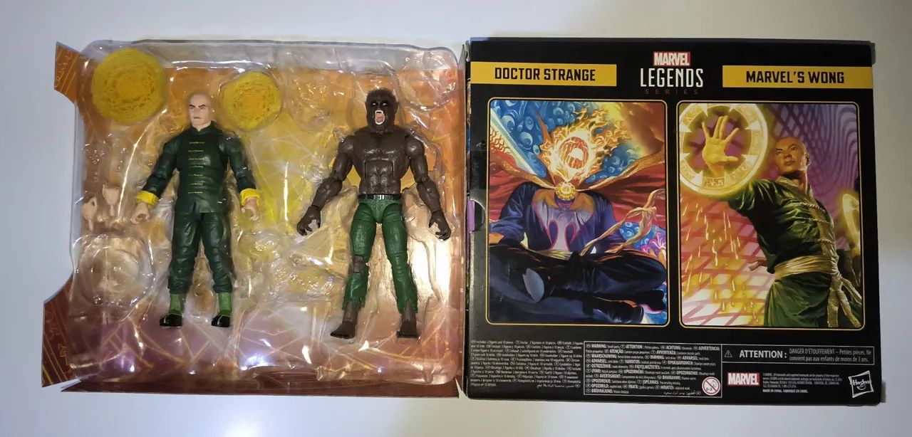 Marvel Legends Wong e Lobisomem 