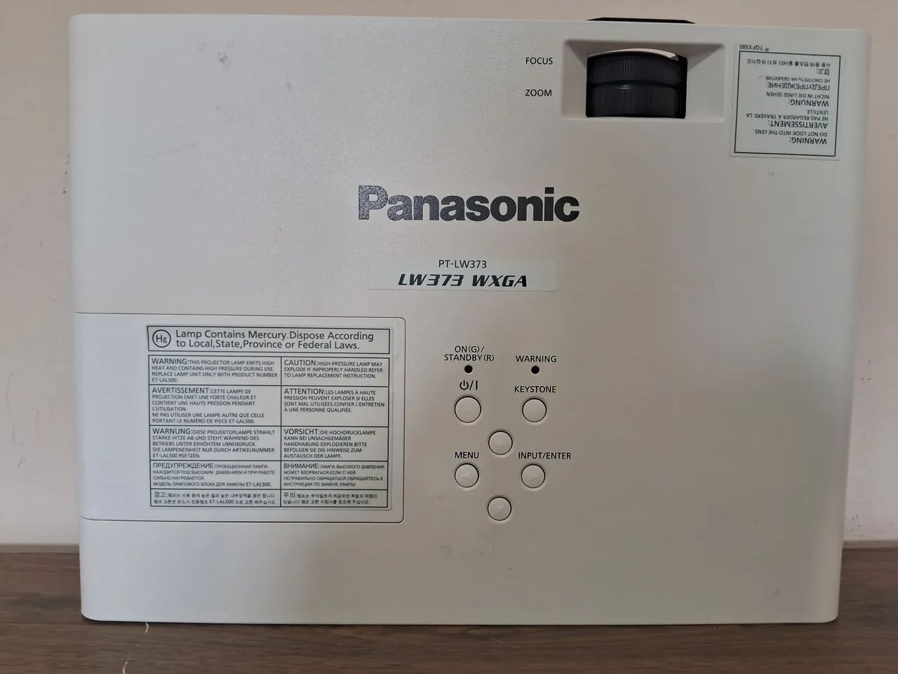 Projetor  Panasonic  LW373  - Foto 4
