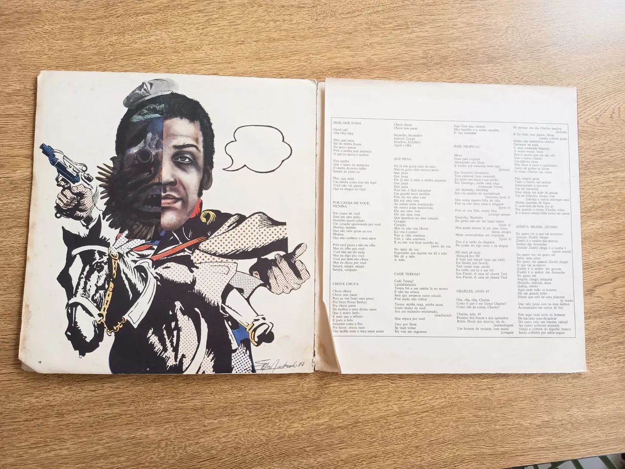 Jorge Ben - Abril Cultural - Vinil 10? Capa Livro - Foto 4